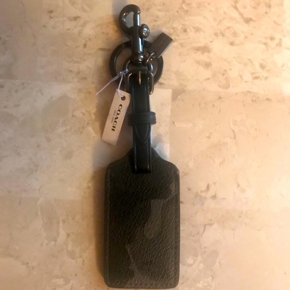 CAMO COACH LUGGAGE TAG